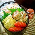 シャア専用料理長's cooksnap of when they made ふりかけ入り卵焼き　お弁当に簡単.