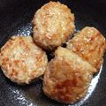 9tomo's cooksnap of when they made 鶏肉ともやしの照り焼きつくね.