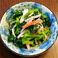 コロピロ's cooksnap of when they made ほうれん草とカニカマのナムル.