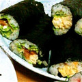 ひいらぎちゃんママ's cooksnap of when they made 節分☆恵方巻！太巻き寿司♪エビフライ.