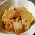 まこここかこん's cooksnap of when they made 白菜と油あげの煮浸し.