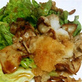 sakitchen♡'s cooksnap of when they made ぱぱっと！豚肉の大根おろしのせ♪.