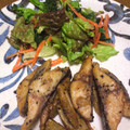 ヒトミン206's cooksnap of when they made イナダとごぼう唐揚げ甘辛ダレ.