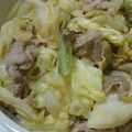 シロン。's cooksnap of when they made 簡単＊豚とキャベツのニンニクマヨ炒め＊.