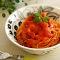＊＊rose＊＊'s cooksnap of when they made ピリっ辛トマトパスタ♪.