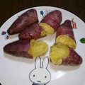 abeman's cooksnap of when they made おうちで簡単焼きいも.