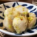 keicooon's cooksnap of when they made 里芋のじゃこねぎ和え.