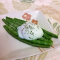 龍青空ママ's cooksnap of when they made いんげんのソテー　温泉卵のせ.