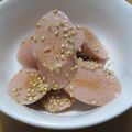 daikanon's cooksnap of when they made 白だしで♪魚肉ソーセージ炒め(^ー^).