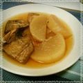 うさこ02's cooksnap of when they made 圧力鍋★ぶり大根.