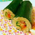AyakoOOOOO's cooksnap of when they made 節分に♪パンで!!恵方巻サンド.
