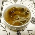 hozunyam's cooksnap of when they made もやしとワカメの味噌汁.