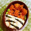 もものはちみつ's cooksnap of when they made 節分に▲可愛い鬼のオムライス.