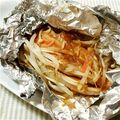 ねっちゃんっ's cooksnap of when they made 秋香る♪生鮭の味噌バターホイル焼き.