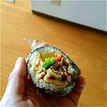 もんすけまま's cooksnap of when they made キンパ(韓国海苔巻き）.