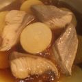 Ｄ5ちゃん's cooksnap of when they made ぶりあらでコクうまぶり大根、ねぎもどうぞ.