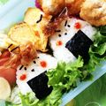 千歳緑's cooksnap of when they made 年長さんのお弁当（節分の鬼ぎり）.
