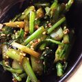 ふくみさまる's cooksnap of when they made 大根葉（かぶの葉）の炒めごまあえ.