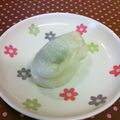 龍青空ママ's cooksnap of when they made チョコバナナ餅.