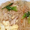mocoann430's cooksnap of when they made 春雨と卵の炒めもの.