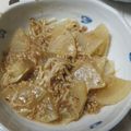 キティ429's cooksnap of when they made ☆簡単♪大根と豚挽き肉の煮物☆.