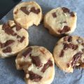 ゆんころりんこさん's cooksnap of when they made 【油不使用】サクサクチョコチップクッキー.
