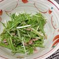mamichama's cooksnap of when they made 水菜とツナのサラダ.