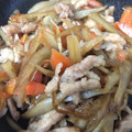 さい♪♪'s cooksnap of when they made 絶品☆豚肉とゴボウのしぐれ煮.