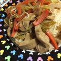 ちゃろみん's cooksnap of when they made 辛すぎた野菜炒めを救済そーめんチャンプル.