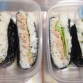ottoko_mae's cooksnap of when they made ＊おにぎらず＊手作りふりかけ.シーチキン.