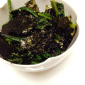 yukimimimi's cooksnap of when they made ほうれん草と海苔の和え物.