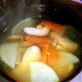 るんちゃそ's cooksnap of when they made 煮込んでウマ味！いわしのつみれ汁.