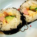 ぼりすさん's cooksnap of when they made 子供も大好き！ソーセージで恵方巻き.