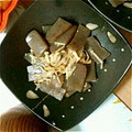 ティアリン's cooksnap of when they made こんにゃくとえのきのベーコン炒め.