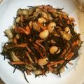 Tfamilys6's cooksnap of when they made 我が家の常備菜☆煮るより早い☆ひじき炒め.