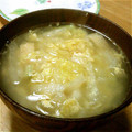 カズオリ's cooksnap of when they made ネギとたまごの鶏ガラスープ.
