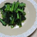 じゅのりこ's cooksnap of when they made 子供が喜ぶ小松菜炒め！.