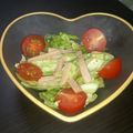 なおつん0802's cooksnap of when they made レタスとハムのさっぱりサラダ.