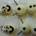 ゆきくろす's cooksnap of when they made アナと雪の女王 おかずでオラフ キャラ弁.