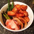 CBMiyuks's cooksnap of when they made 夏！鳥唐揚げ甘酢丼.