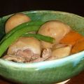 砧の渓流釣師's cooksnap of when they made 豚肉と里芋、にんじん、しいたけの中華煮.