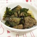 ｍｉｙａ．ｙ's cooksnap of when they made ブロッコリーと茄子の牛肉炒め.