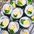 ＪＵＮちゃン's cooksnap of when they made 菜の花の巻き寿司.