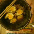 れいとのむたべる's cooksnap of when they made 油揚げで卵巾着&野菜のすき焼き煮.