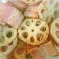 BIGゆみっち's cooksnap of when they made 蓮根とベーコンのブラックペパー炒め.