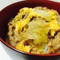 うい太郎's cooksnap of when they made ふわふわ卵の豚バラ白菜炒め.
