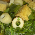 ぽん☆ちょこ's cooksnap of when they made 厚揚げと煮込みちくわ♡法蓮草の煮物.