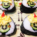 勝手に菜々子's cooksnap of when they made 節分キャラ弁♪赤鬼巻きと青鬼巻き♥.