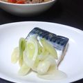 てつのはな's cooksnap of when they made フライパンで♪塩鯖の酒蒸し焼き.