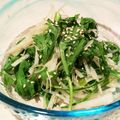 ちゃこりーぬ。's cooksnap of when they made 大根と春菊とネギのサラダ.